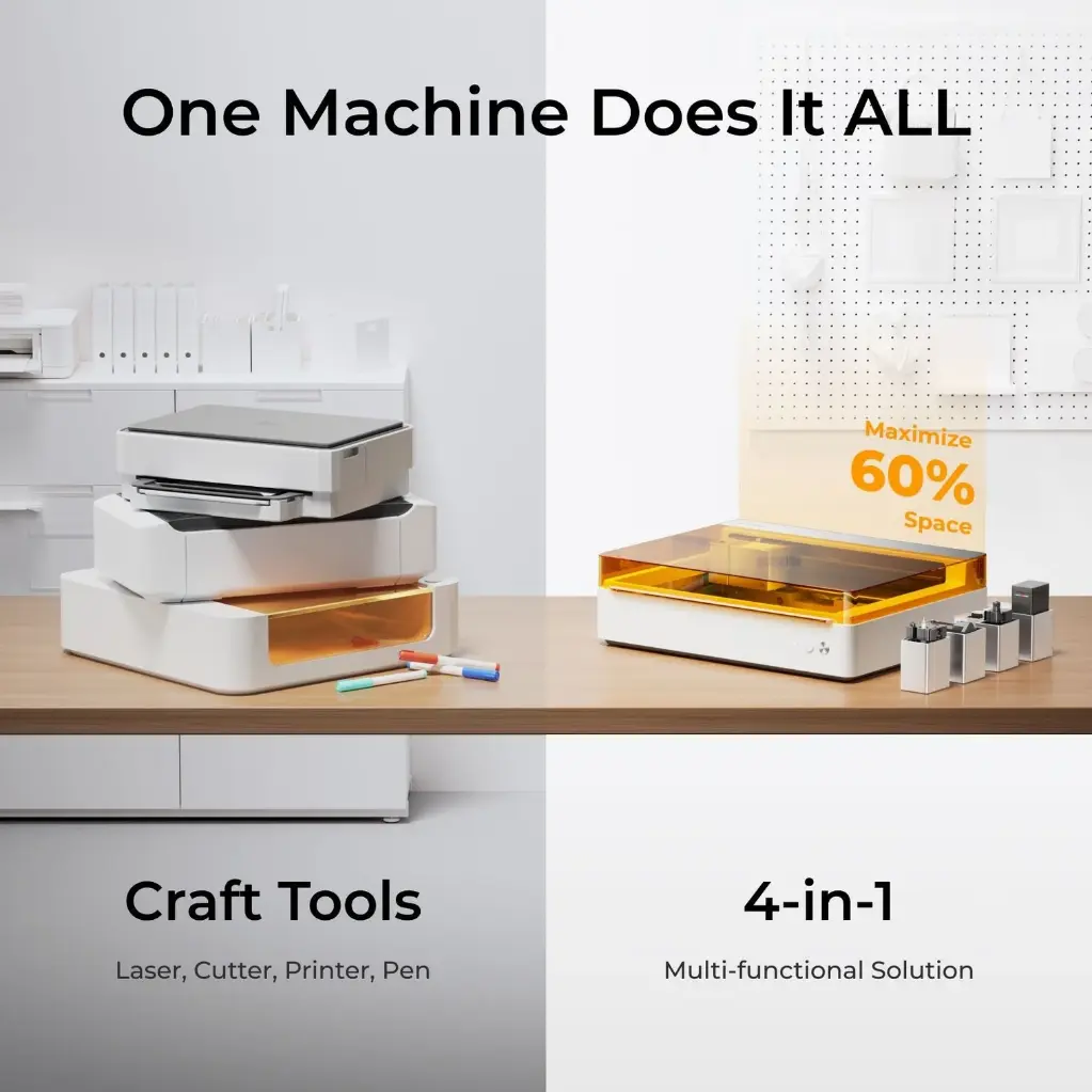 xTool M1 Ultra 20W 4-in-1 DIY Ultimate Kit